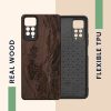 Θήκη kwmobile για Xiaomi Redmi Note 11 Pro/Redmi Note 11 Pro 5G/Redmi Note 12 Pro, Ξύλο, Καφέ, 57381.09