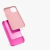 Θήκη kwmobile για Apple iPhone 12 Mini, Silicone, Pink, 52640.135