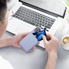 Θήκη Kwmobile για Apple iPhone 12 Mini, Silicone, Blue, 55111.108