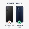 Θήκη Kwmobile για TCL 30 E/30 SE, Silicone, Green, 57707.200