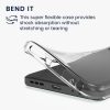 κάλυμμα kwmobile για Motorola Moto G42, Silicone, Transparent, 59633.03