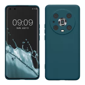   Θήκη kwmobile για Honor Magic5 Lite 5G, Silicone, Blue, 57917.57