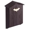 Casa pentru lilieci Navaris, 26x10.2x42 cm, lemn pin, asamblata, exterior, 59723.01