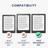 kwmobile Case for Kobo Aura H2O Edition 1, Blue, Textile, 59716.23