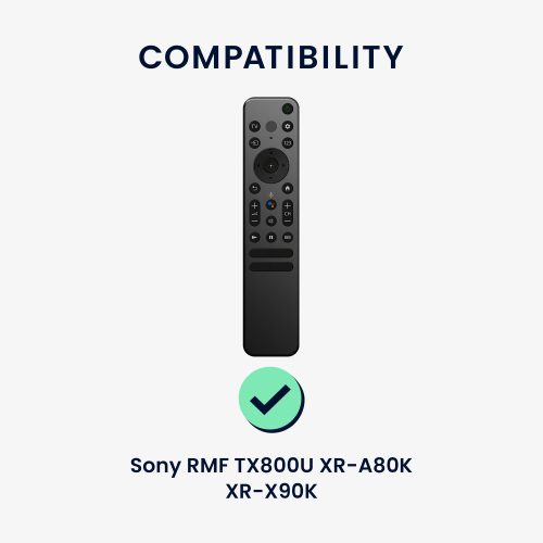 Κάλυμμα τηλεχειριστηρίου Kwmobile για Sony RMF TX800U/XR-A80K/XR-X90K, Λευκό, Σιλικόνη, 58336.02