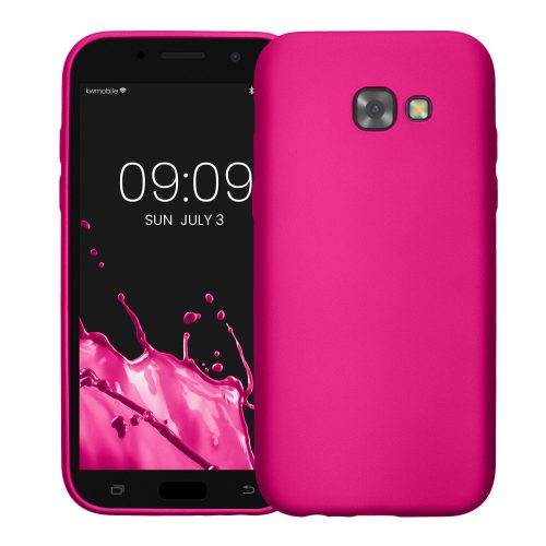 Θήκη kwmobile για Samsung Galaxy A5 (2017), Silicone, Pink, 57526.65