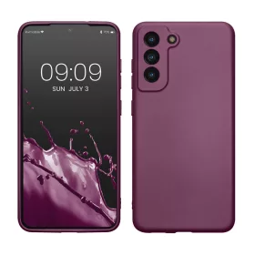  κάλυμμα kwmobile για Samsung Galaxy S21 FE, Silicon, Purple, 55485.230