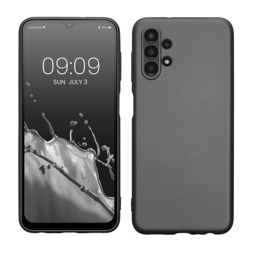 Θήκη kwmobile για Samsung Galaxy A13 4G, Silicon, Grey, 57956.232