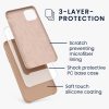 Θήκη kwmobile για Apple iPhone 11, Silicone, Brown, 49724.246