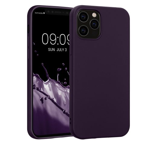 Θήκη kwmobile για Apple iPhone 12/iPhone 12 Pro, Silicone, Purple, 56114.115