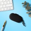 Θήκη kwmobile για JBL QUANTUM TWS, Silicone, Black, 59785.01