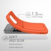 Θήκη kwmobile για Apple iPhone 12/iPhone 12 Pro, Silicone, Orange, 55112.29