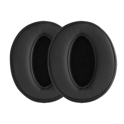Σετ 2 kwmobile Earpads για Sennheiser HD400S/HD450SE/HD458BT, Οικολογικό δέρμα, Μαύρο, 59843.01