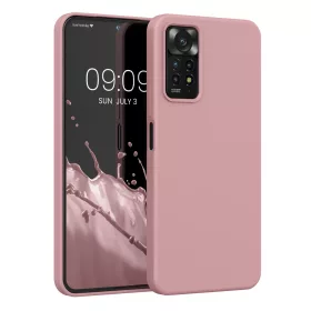   Θήκη kwmobile για Xiaomi Redmi Note 11 Pro/Redmi Note 11 Pro 5G/Redmi Note 12 Pro, Silicone, Pink, 57373.193