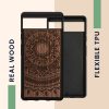 θήκη kwmobile για Google Pixel 6a, Wood, Brown, 59884.03