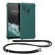 Θήκη Kwmobile με κορδόνι για Samsung Galaxy A20e, Πράσινη, Σιλικόνη, 49966.78