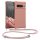 Θήκη Kwmobile με κορδόνι για Google Pixel 7 Pro, ροζ, σιλικόνη, 59967.154