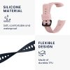 Σετ 2 ιμάντες kwmobile για Honor Band 5/Band 4, Silicone, Blue/Pink, 59596.03