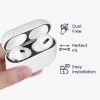 Σετ προστατευτικών μεμβρανών 2 kwmobile για Apple Airpods Pro 2, Plastic, Black, 60102.01
