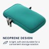 Kwmobile Universal Cover L - 6.5", Neoprene, Green, 58700.3.78