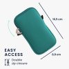 Kwmobile Universal Cover L - 6.5", Neoprene, Green, 58700.3.78
