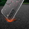 Προφυλακτήρας kwmobile για Samsung Galaxy S22, σιλικόνη, διαφανές/ροζ, 57746.03