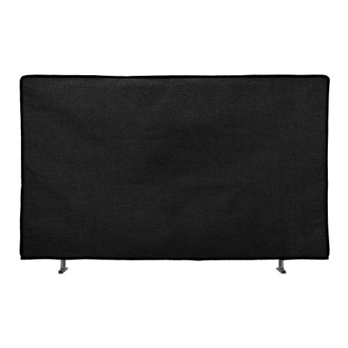 Κάλυμμα για τηλεόραση Kwmobile 49-50", Μαύρο, Ύφασμα, 60193.01