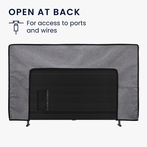 Κάλυμμα για 49-50" Kwmobile TV, Grey, Textile, 60193.19