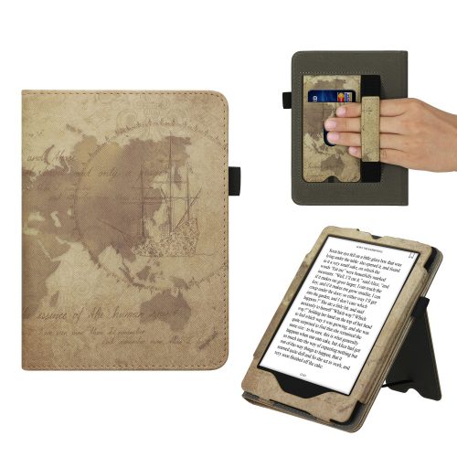 Κάλυμμα kwmobile για Amazon Kindle Paperwhite 11, Οικολογικό δέρμα, Πολύχρωμο, 57210.06