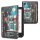 θήκη kwmobile για Kobo Clara 2E, Οικολογικό δέρμα, Πολύχρωμο, 60056.07