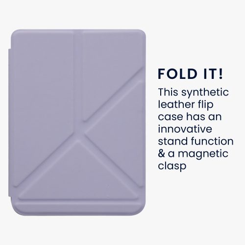 θήκη kwmobile για Kobo Clara 2E, Οικολογικό δέρμα, Μωβ, 60051.108