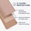 Θήκη kwmobile για Xiaomi Redmi Note 11 Pro/Redmi Note 11 Pro 5G/Redmi Note 12 Pro, Silicone, Brown, 57373.246