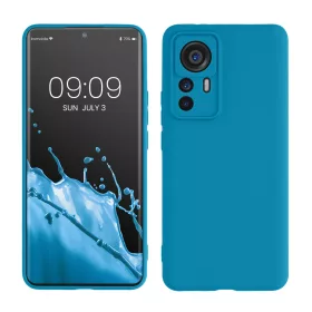   Θήκη kwmobile για Xiaomi 12T Pro, Silicone, Blue, 60258.224