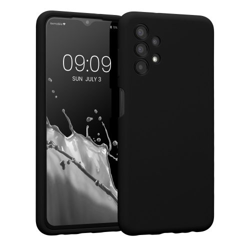 Θήκη kwmobile για Samsung Galaxy A13 4G, Silicone, Black, 57832.47