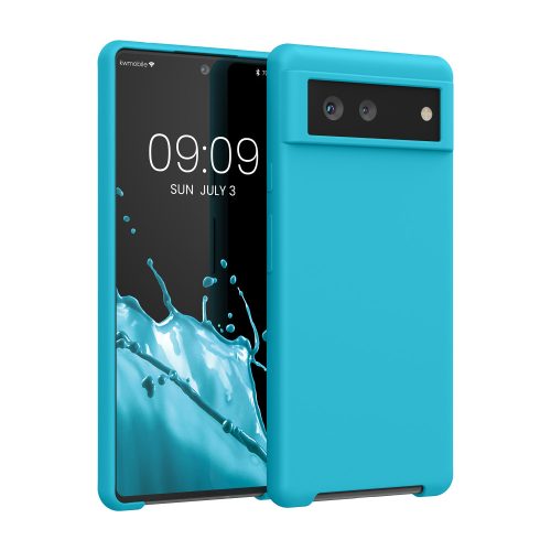 Θήκη kwmobile για Google Pixel 6, Silicone, Blue, 55480.205