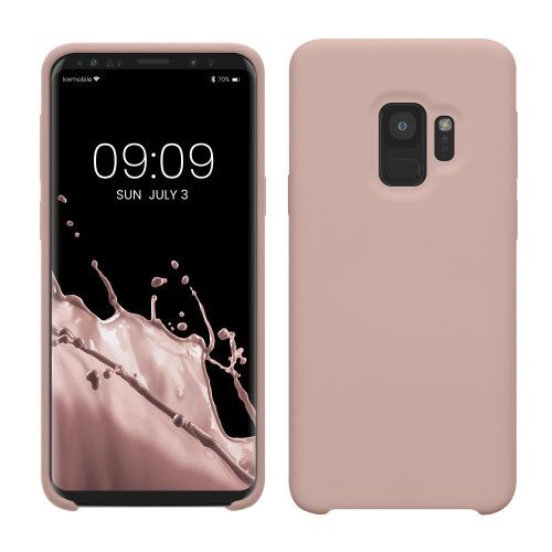 Θήκη kwmobile για Samsung Galaxy S9, Silicon, Pink, 44182.236