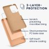 Θήκη kwmobile για Samsung Galaxy A53 5G, Silicone, Brown, 57835.245