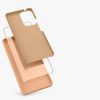 Θήκη kwmobile για Samsung Galaxy A53 5G, Silicone, Brown, 57835.245