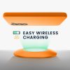 Θήκη kwmobile για Samsung Galaxy S23, Silicone, Orange, 60273.150