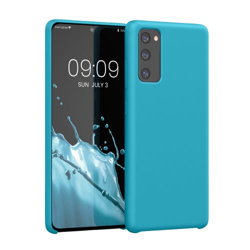 Θήκη kwmobile για Samsung Galaxy S20 FE, Silicone, Blue, 53605.205