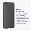 Θήκη kwmobile για Huawei P Smart (2017), Silicone, Grey, 44431.232