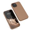 Θήκη kwmobile για Apple iPhone 13 Mini, Silicone, Brown, 55877.246