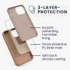 Θήκη kwmobile για Apple iPhone 13 Mini, Silicone, Brown, 55877.246