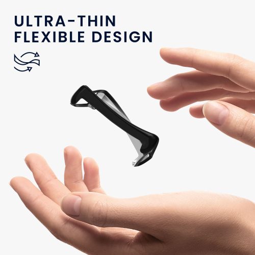 Σετ 2 θηκών Kwmobile για Fitbit Inspire 3/Inspire 2/Ace 3, Silicone, Black/Grey, 53870.04