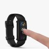Σετ 2 θηκών Kwmobile για Fitbit Inspire 3/Inspire 2/Ace 3, Silicone, Black/Grey, 53870.04