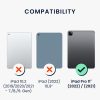 Εξώφυλλο βιβλίου kwmobile για Apple iPad Pro 11" (2021)/iPad Pro 11" (2022), Textile, Μαύρο, 60408.73