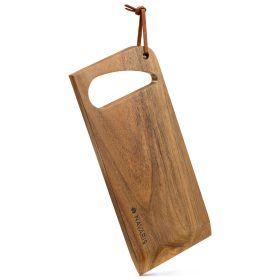   Razuitoare gratar din lemn Navaris, 27x12x1.5 cm, cu deschizator sticle si snur, 60502.01