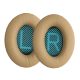 Σετ 2 kwmobile Earpads για Bose Soundlink Around-Ear Wireless II, Οικολογικό δέρμα, Καφέ, 45044.11