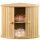Cutie pentru paine Navaris din bambus, 30x30x31 cm, usa glisanta, maro, 54972.02