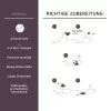 Σετ δώρου ανθιστού τσαγιού Creano ErbluhTeelini, 12 μπάλες, μαύρο τσάι, 4 ποικιλίες, ξύλινο κουτί